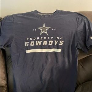 Dallas Cowboys Nike NFL t-shirt property of large